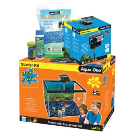 Aqua One Splish & Splash Starter Kit Large 28L Auburn Aquarium and