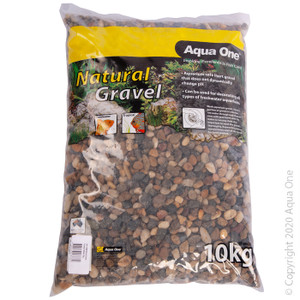 Aqua One Natural Gravel Polished Stone 8-12mm 10kg Aqua One Natural Gravel Polished Stone 8-12mm 10kg