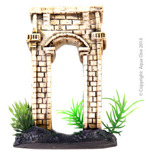 Aqua One Ornament Betta Square Column Arch Aqua One Ornament Betta Square Column Arch