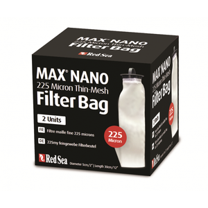 Red Sea MAX Nano Thin Mesh Filter Bag 225 Micron 2pk Red Sea MAX Nano Thin Mesh Filter Bag 225 Micron 2pk