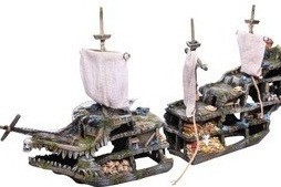 Aqua One Shipwreck Blackbeards Revenge 85x18x46cm