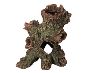 Aqua One Ornament Hollow Stump 13.5wx9dx15.5cmh