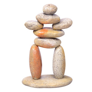 Aqua One Stone Pebble Stack Man 9x5x15cm