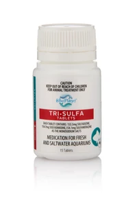 Blue Planet Tri Sulfa Tablets – White Spot, Fungus & Bacterial Treatment