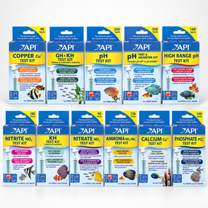 API Aquarium Water Test Kit Range
