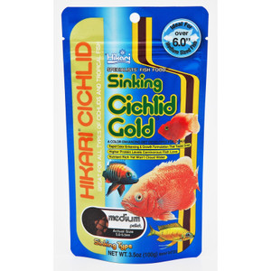 Hikari Sinking Cichlid Gold Medium 100g Hikari Sinking Cichlid Gold Medium 100g