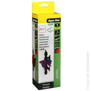 Aqua One Nano Betta Glass Heater 10W Aqua One Nano Betta Glass Heater 10W