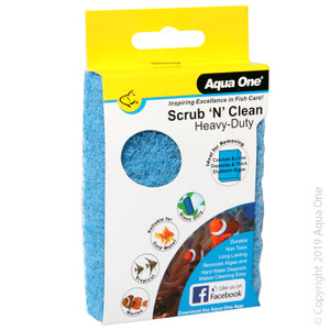 Aqua One Scrub-N-Clean Algae Pad Heavy Duty Aqua One Scrub-N-Clean Algae Pad Heavy Duty