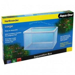 Aqua One NetBreeder Separation Box Large 26.5x15x16cm Aqua One NetBreeder Separation Box Large 26.5x15x16cm