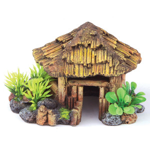 Kazoo Bali Hut with Plants Kazoo Bali Hut with Plants