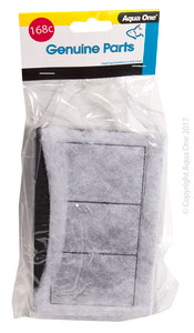 Aqua One 168C Carbon Cartridge 3pk