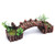 Kazoo Log Bridge w/ Plants Small