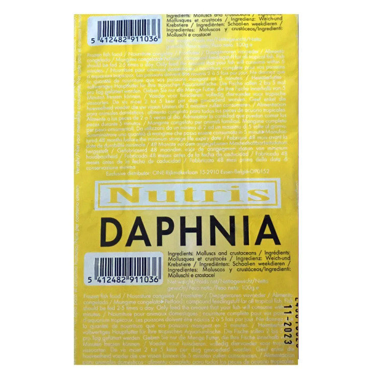 Nutris Daphnia Frozen Food 100g
