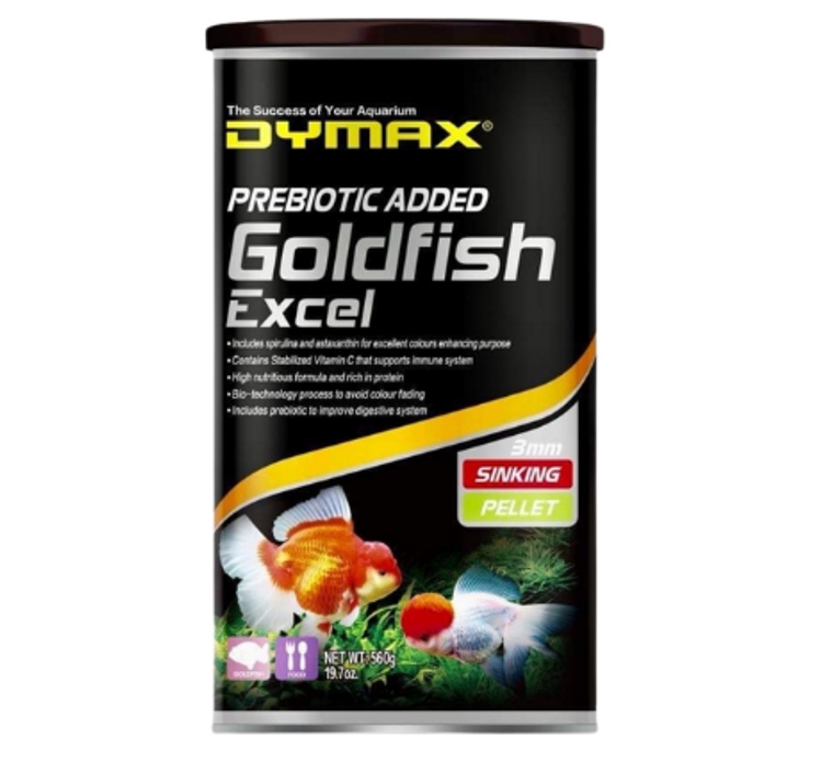 Dymax Goldfish Excel Sinking Pellet 2mm