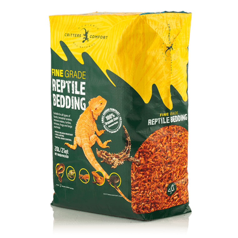 Critters Comfort Reptile Bedding Fine 20L