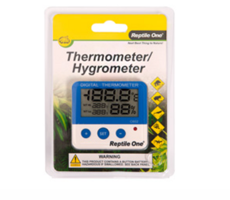 Reptile One Dual LCD Thermometer/Hygrometer