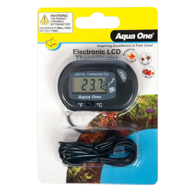 Aqua One LCD Electronic Thermometer