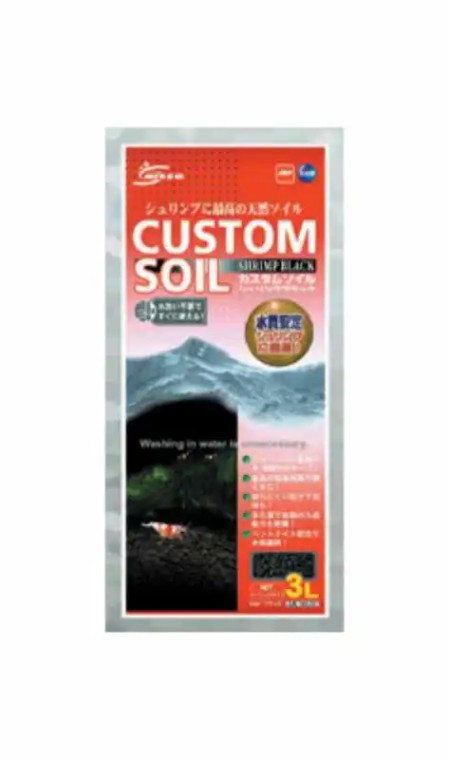 Nisso Shrimp Soil Black