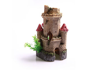 Aqua One Ornament Crumbling Underwater Tower 14x12.5x22.5cm