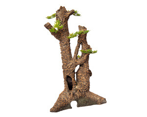 Aqua One Ornament Umbrella Pine Stump Large 19.5wx16dx34cmh