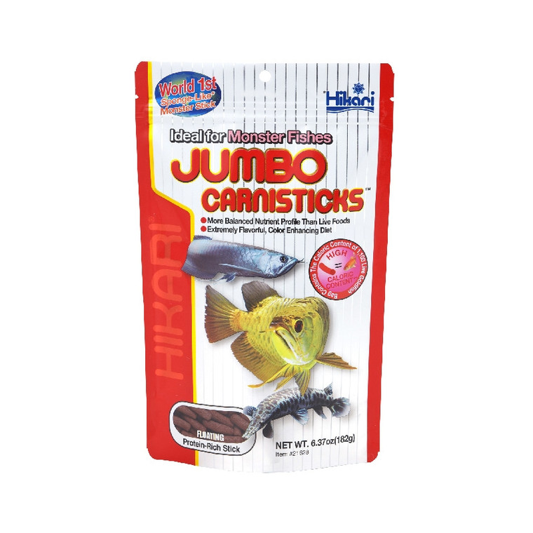 Hikari Tropical Jumbo Carnisticks 182g