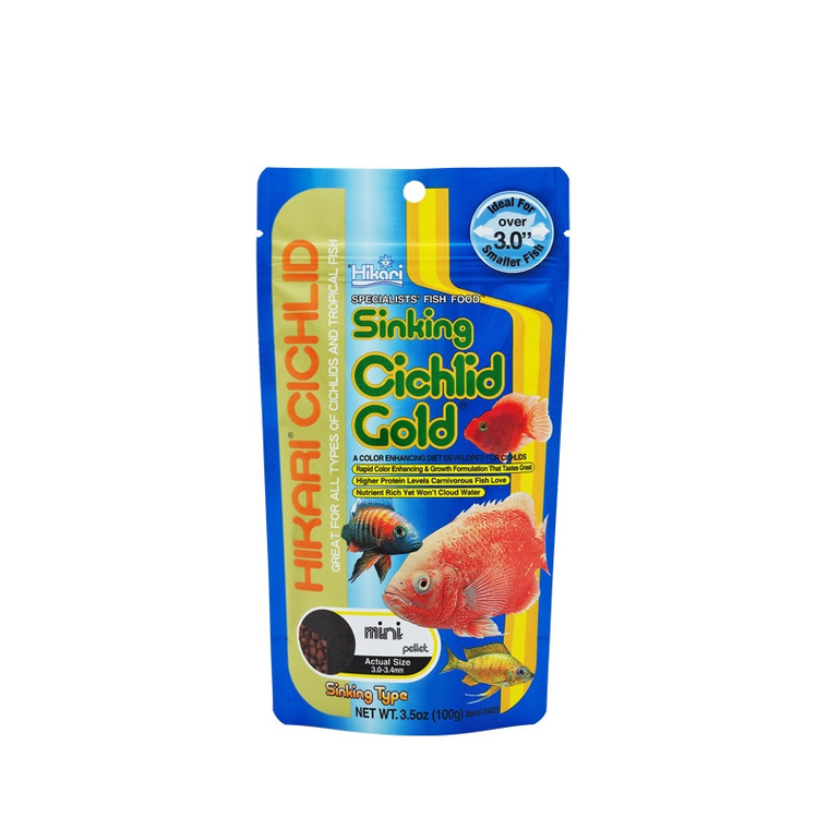 Hikari Sinking Cichlid Gold Mini 100g