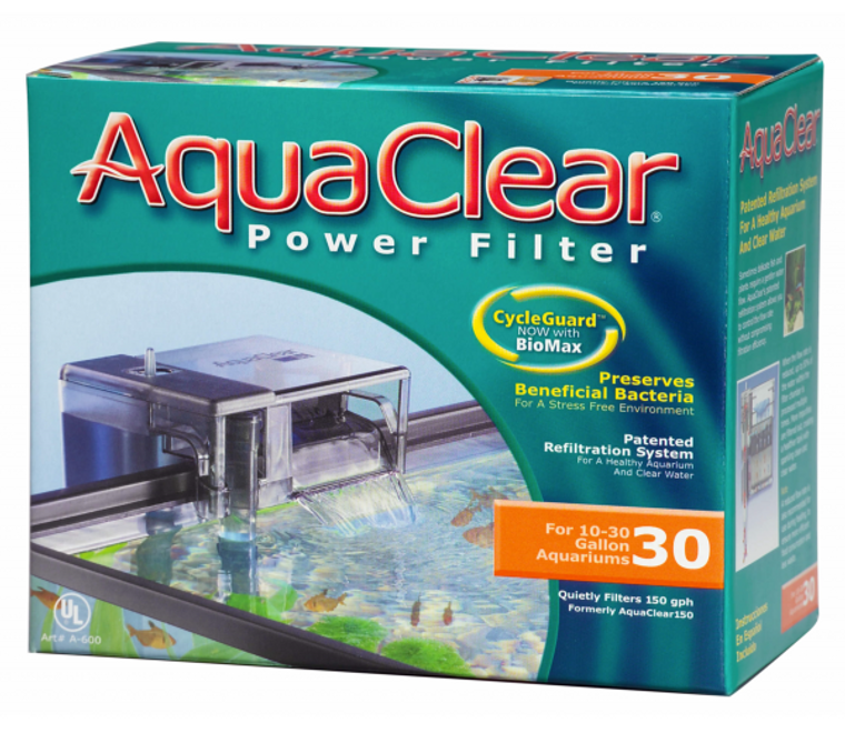 AquaClear 30 Hang On Back Filter