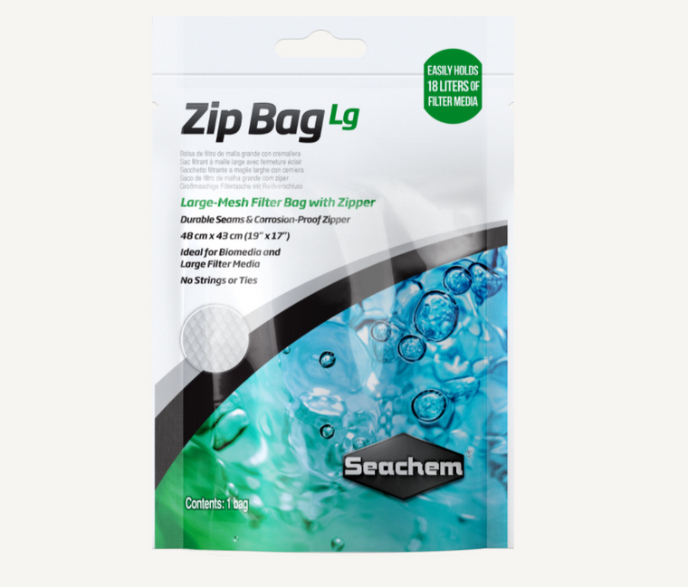 Seachem Zip Bag Large