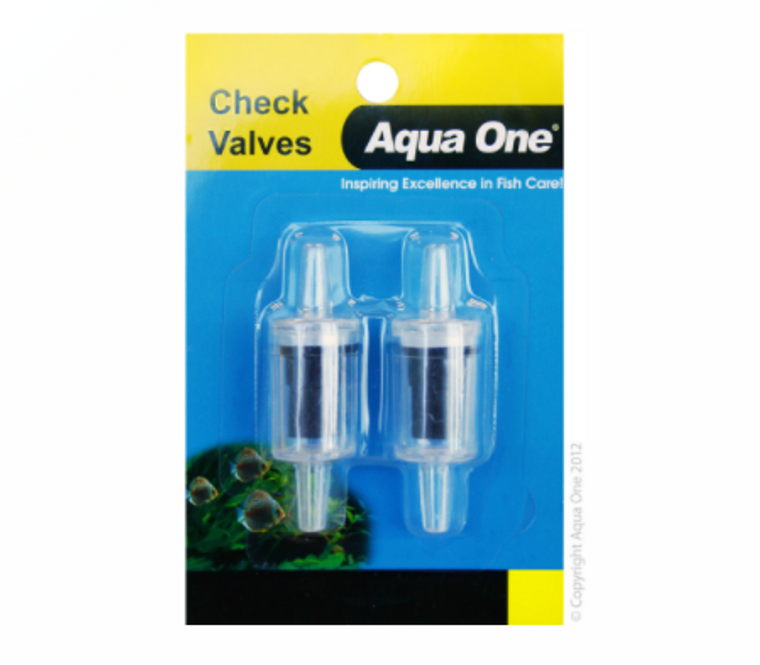 Aqua One Air Line Check Valve 2pk