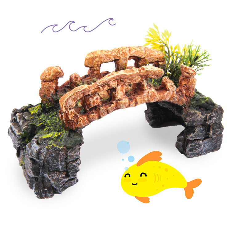 Kazoo Stone Bridge with Plants