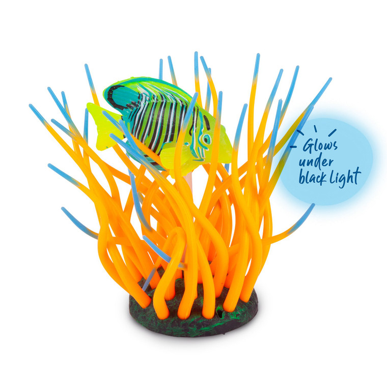 Kazoo Silicone Sea Anemone with Angelfish