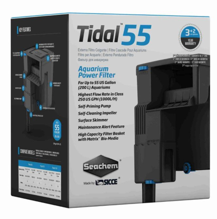 Seachem Tidal 55 Hang On Back Filter