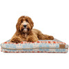 Pendleton All Season Napper Dog Bed Harding Shale with Dog Pendleton All Season Napper Dog Bed Harding Shale with Dog