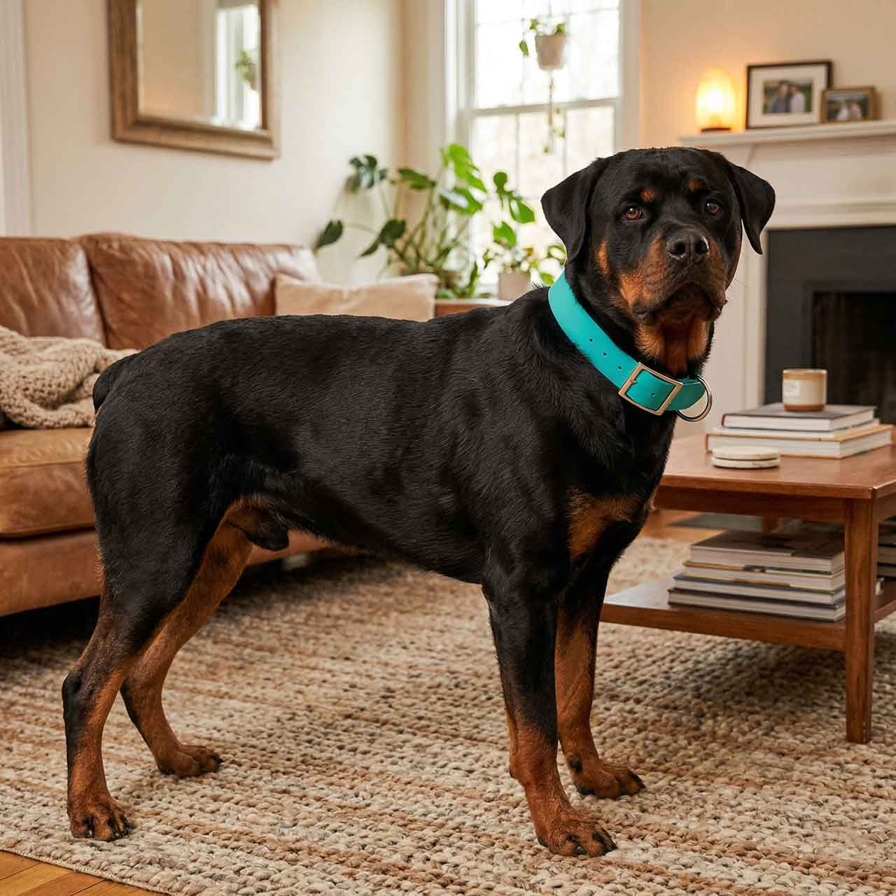 Extra Wide Waterproof Standard Collar for Dogs | dogIDs