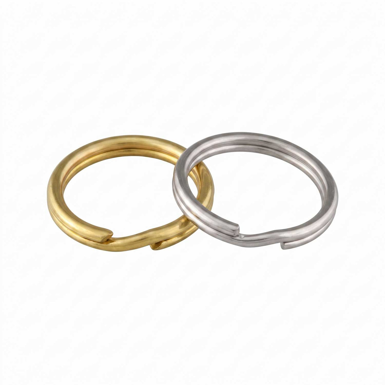 Stainless Steel & Brass Split Rings for Dog ID Tags | dogIDs
