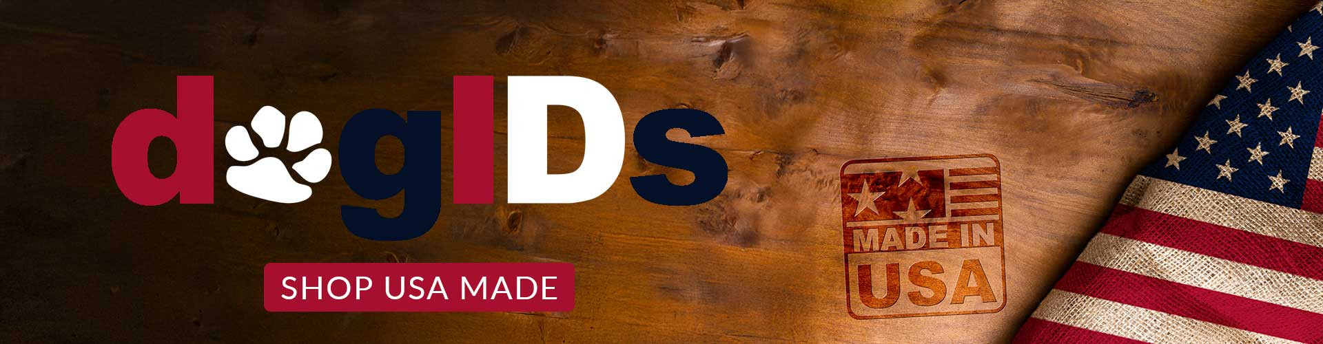 Shop American Made Personalized Dog Products