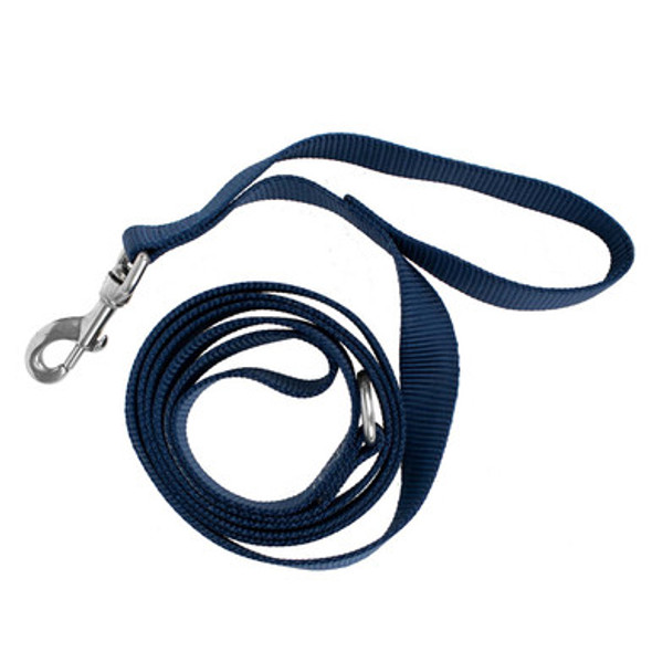 Double Handled Leash Navy Double Handled Leash Navy