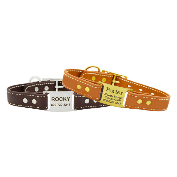 Waterproof Stitched ScruffTag Dog Collars