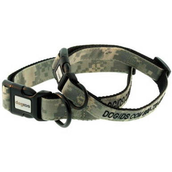 Embroidered Digital Camo Dog Collar Embroidered Digital Camo Dog Collar
