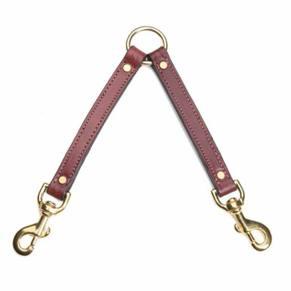 designer leather dog coupler designer leather dog coupler