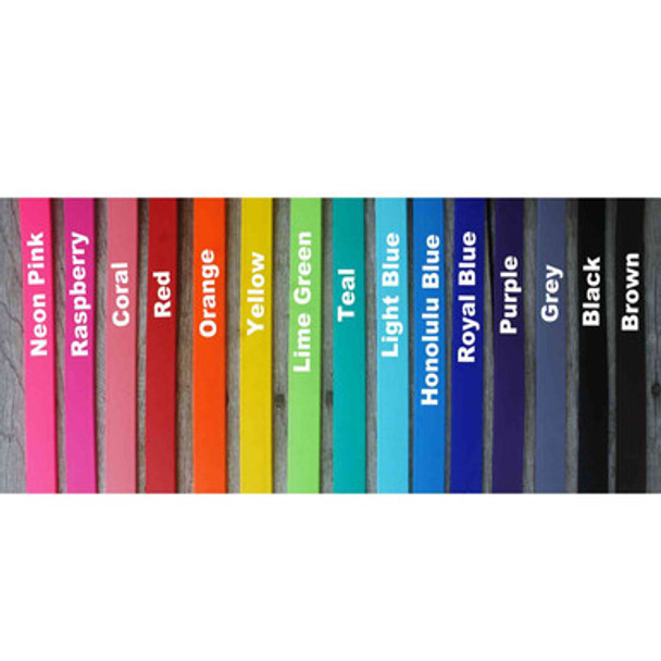 Fusion Artisan Padded Dog Collar with Nameplate Leash Color Swatches  Fusion Artisan Padded Dog Collar with Nameplate Leash Color Swatches