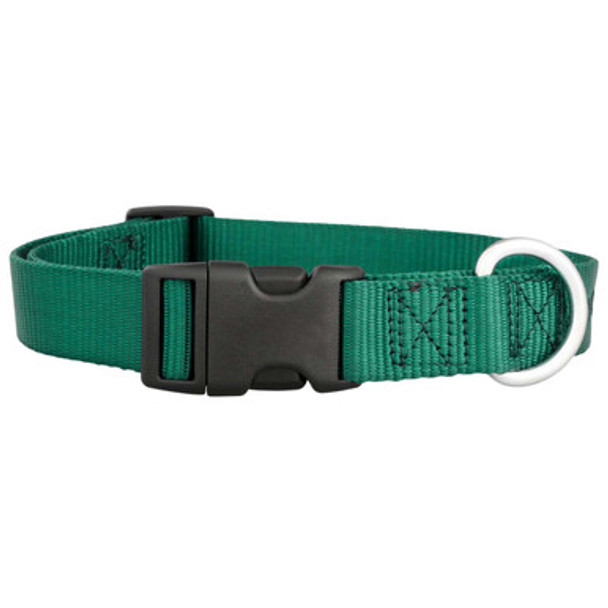 Nylon Dog Collar Hunter Green dogIDs Nylon Dog Collar Hunter Green dogIDs