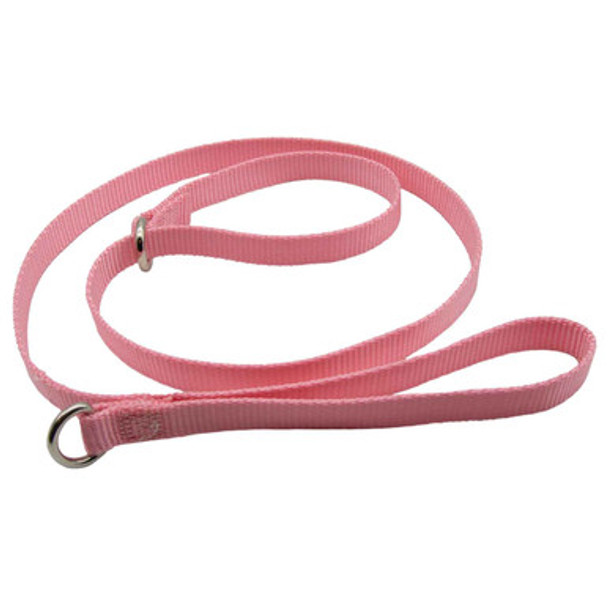 Nylon Slip Lead Purple Pink