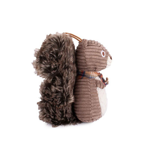Pendleton Plush Squirrel Squeak Toy Side Small Pendleton Plush Squirrel Squeak Toy Side Small
