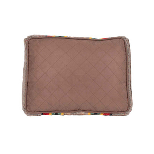 Pendleton Berber Napper Dog Bed Vintage Camp Umber Bottom