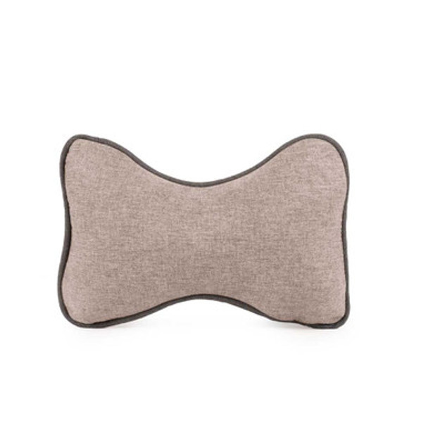 Luxe Neutral GreenDog Bone Pillow Light Gray Small