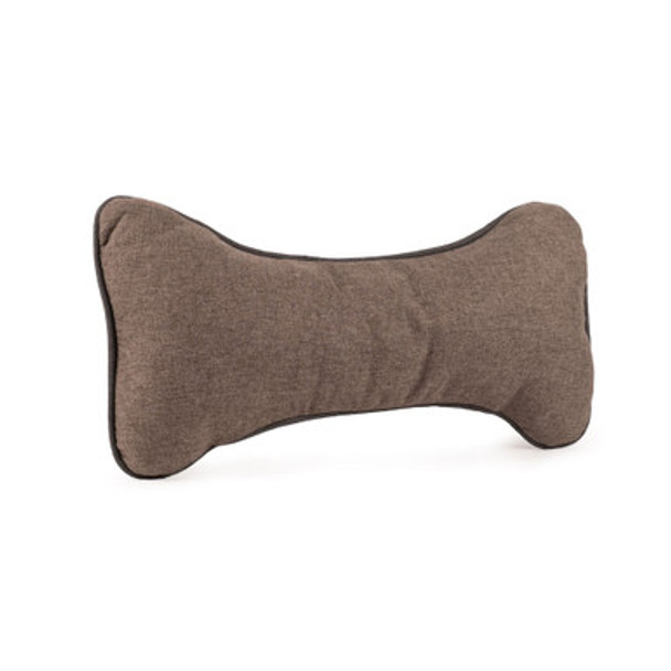 Luxe Neutral GreenDog Bone Pillow Coffee Large