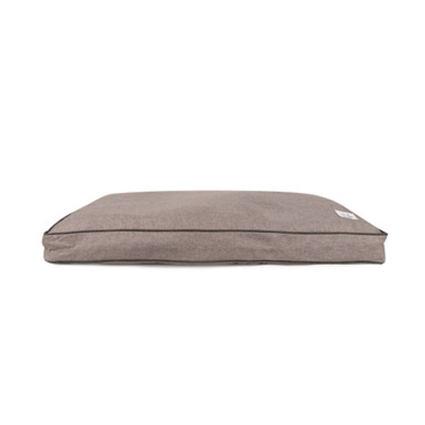 Luxe Neutral GreenDog Napper Dog Bed Light Gray