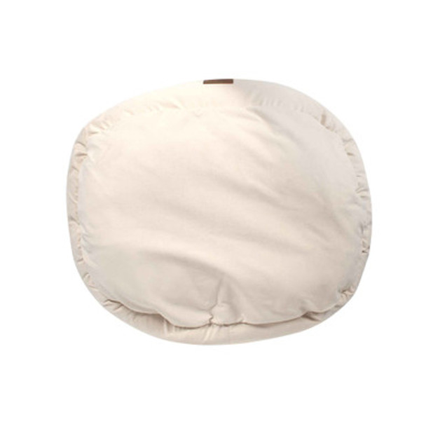 Microfiber Comfy Cup Dog Bed Bone Bottom