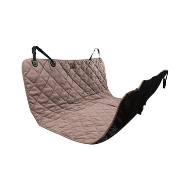 Protective Microfiber Rear Bench Seat Cover for Pets Brown Protective Microfiber Rear Bench Seat Cover for Pets Brown